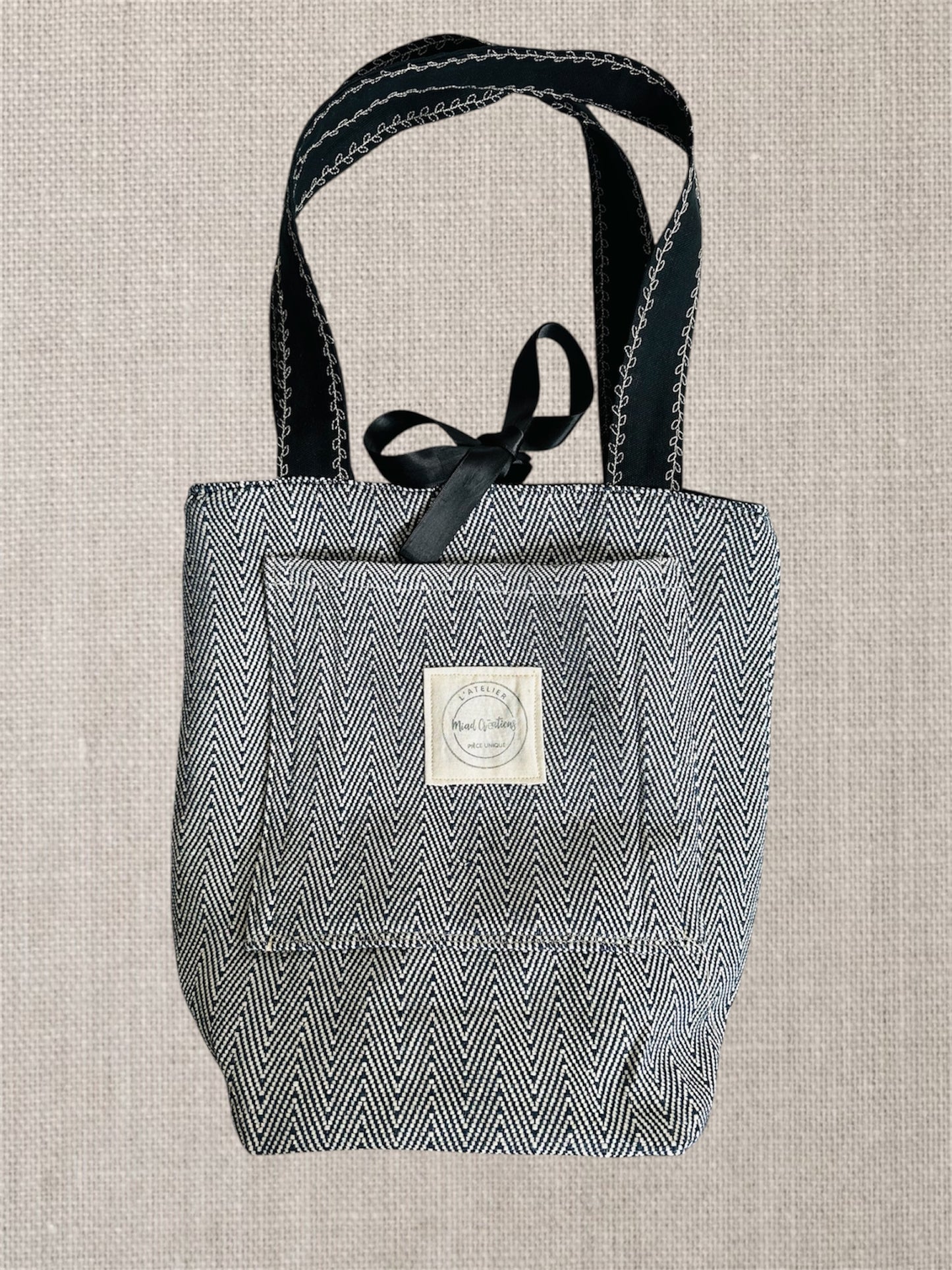 Sac en toile On the way