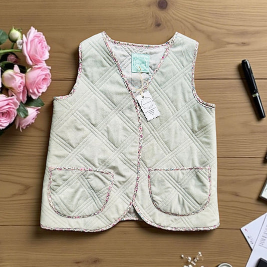 Veste sans manches matelassée The Rock & The flowers