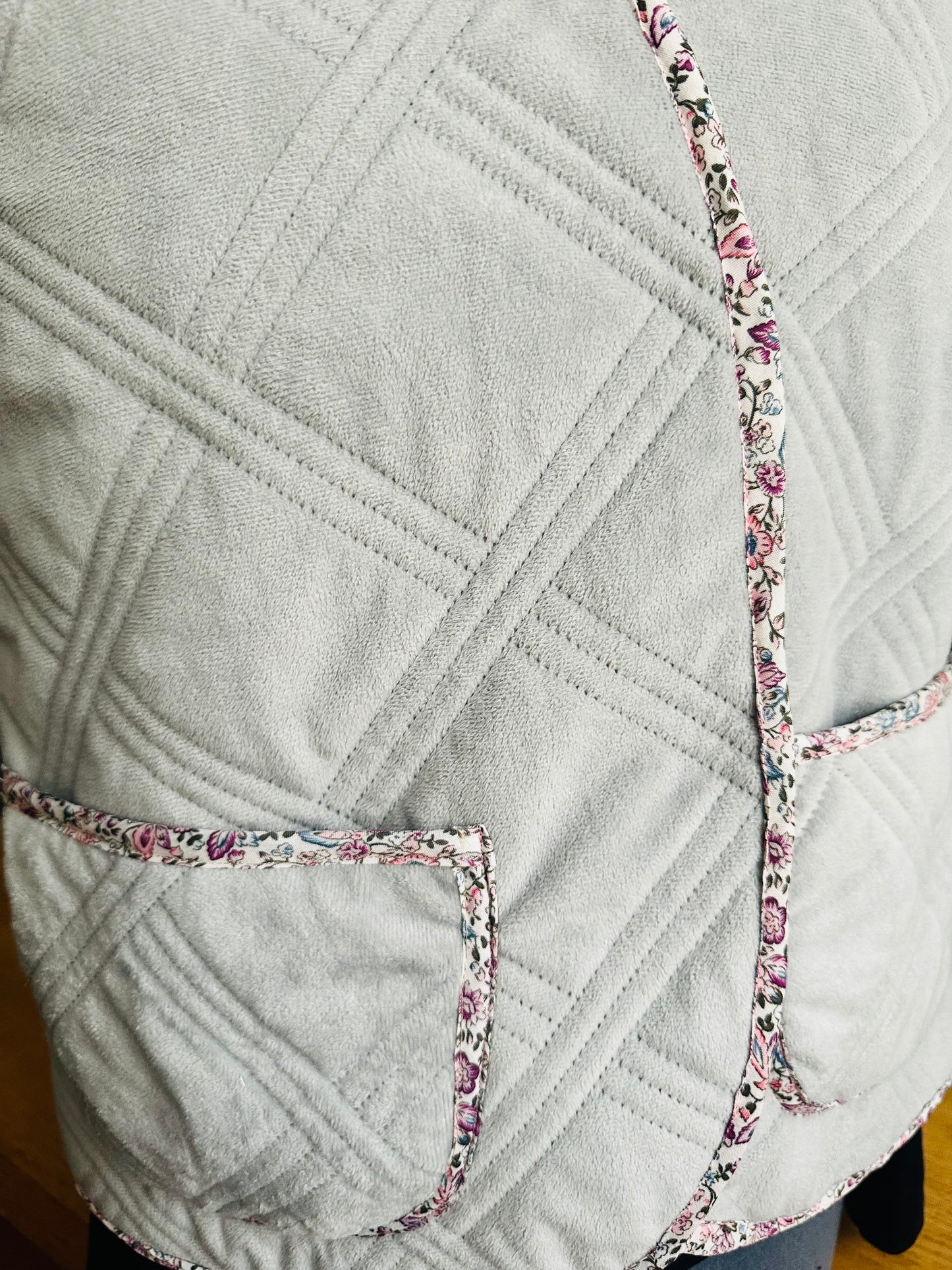 Veste sans manches matelassée The Rock & The flowers