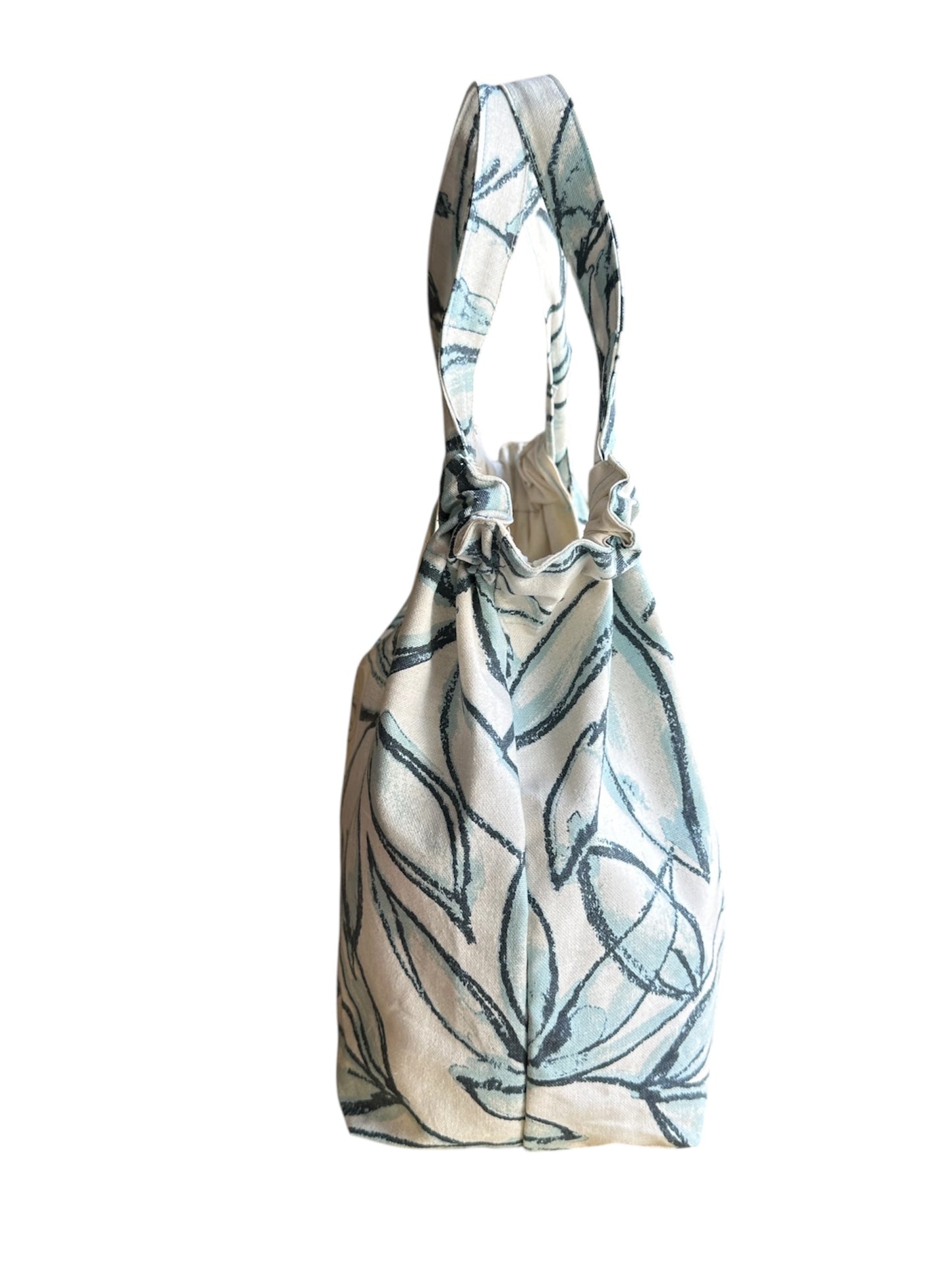 Sac en tissu Blue Leaves