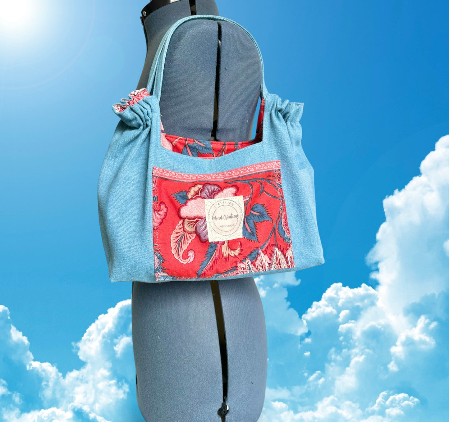 Sac à main réversible Flowers