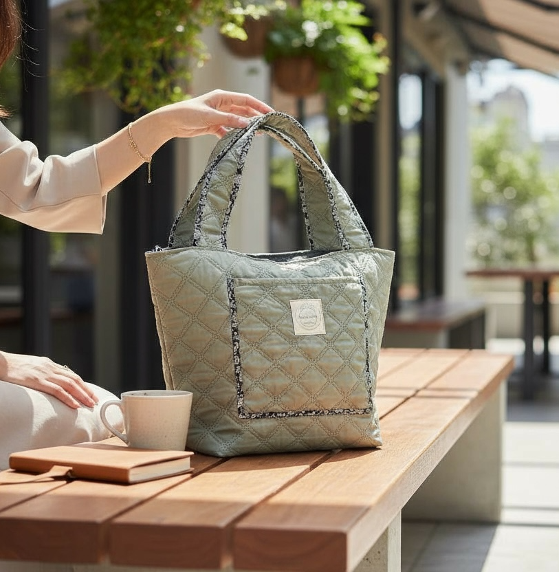 Providence, le grand sac fourre-tout matelassé